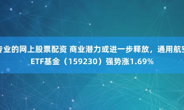专业的网上股票配资 商业潜力或进一步释放，通用航空ETF基金（159230）强势涨1.69%