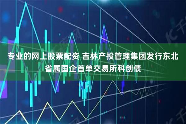 专业的网上股票配资 吉林产投管理集团发行东北省属国企首单交易所科创债